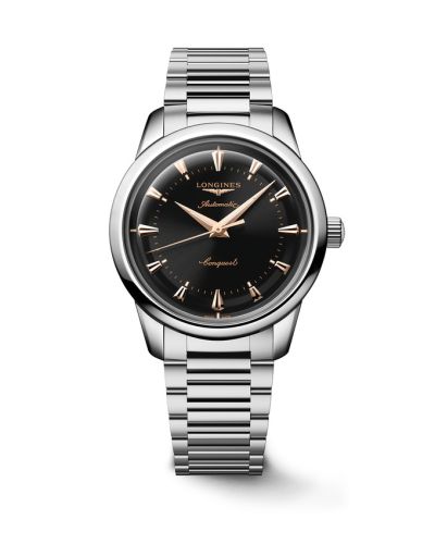Longines Conquest Heritage L1.650.4.52.6 Black 40.00 mm Automatic
