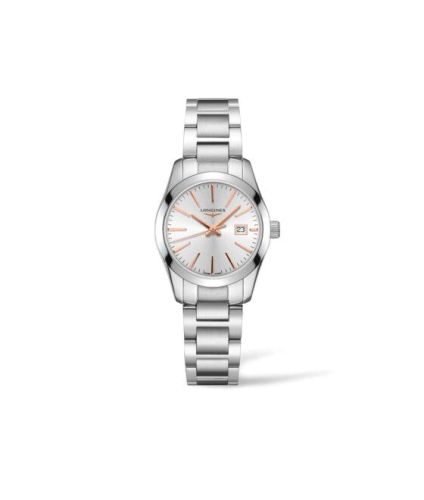 Longines Conquest Classic L2.286.4.72.6 Silver 29.50 mm Quartz