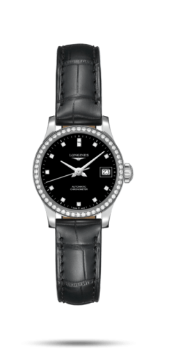 Longines Record L2.320.0.57.2 Black 26.00 mm Automatic