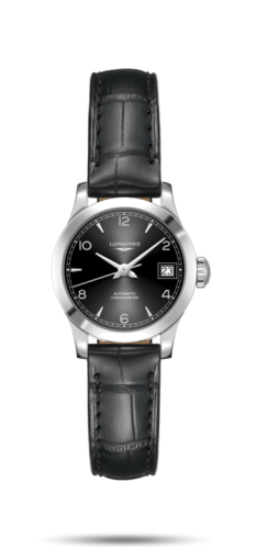 Longines Record L2.320.4.56.2 Black 26.00 mm Automatic