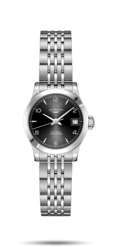 Longines Record L2.320.4.56.6 Black 26.00 mm Automatic
