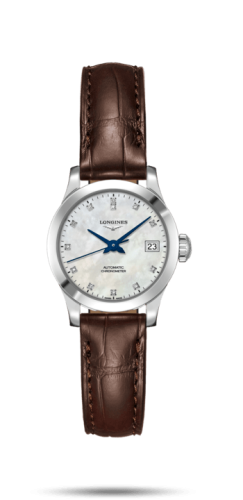Longines Record L2.320.4.87.2 White 26.00 mm Automatic