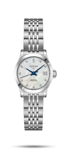 Longines Record L2.320.4.87.6 White 26.00 mm Automatic