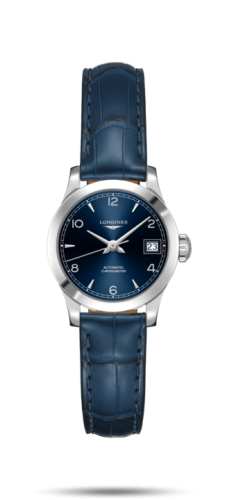 Longines Record L2.320.4.96.4 Blue 26.00 mm Automatic