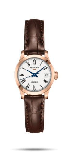 Longines Record L2.320.8.11.2 White 26.00 mm Automatic