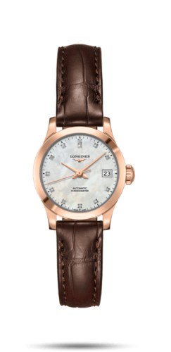 Longines Record L2.320.8.87.2 White 26.00 mm Automatic