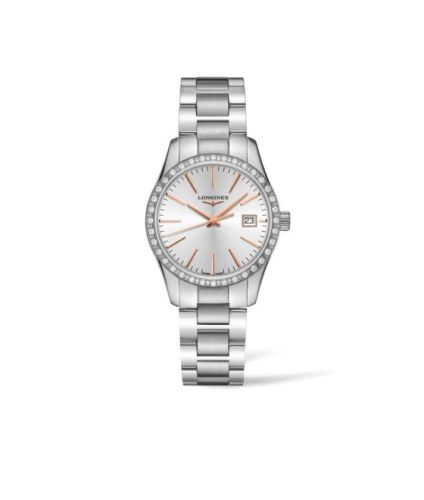 Longines Conquest Classic L2.386.0.72.6 Silver 34.00 mm Quartz