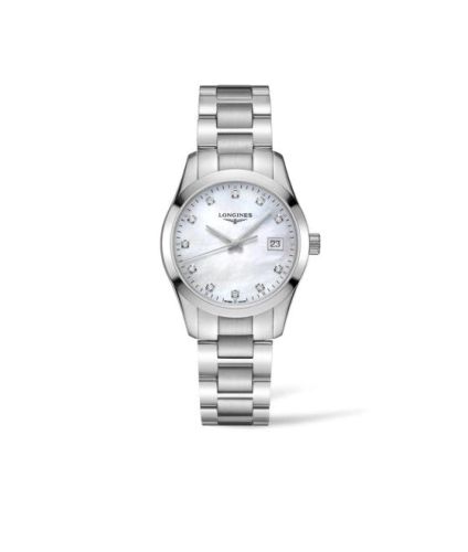 Longines Conquest Classic L2.386.4.87.6 White 34.00 mm Quartz