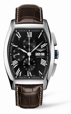 Longines Evidenza L2.701.4.58.9 Black 40.60 mm Automatic
