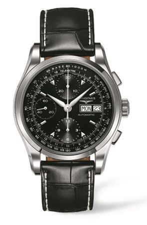 Longines Heritage L2.747.4.52.4 Black 40.00 mm Automatic