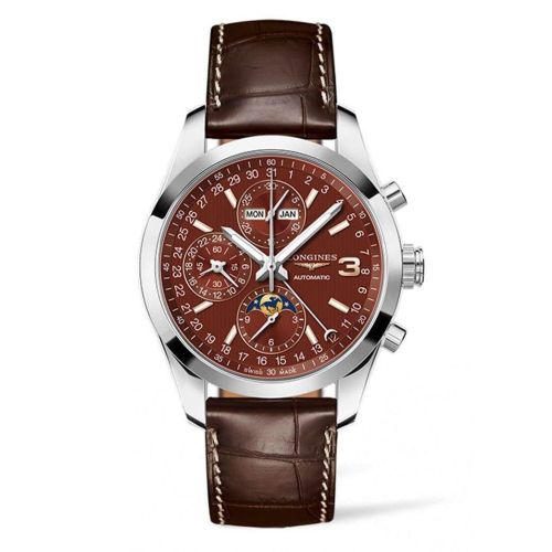 Longines Conquest Classic L2.798.4.62.3 Brown 42.00 mm Automatic