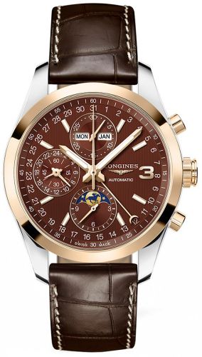 Longines Conquest Classic L2.798.5.62.3 Brown 42.00 mm Automatic
