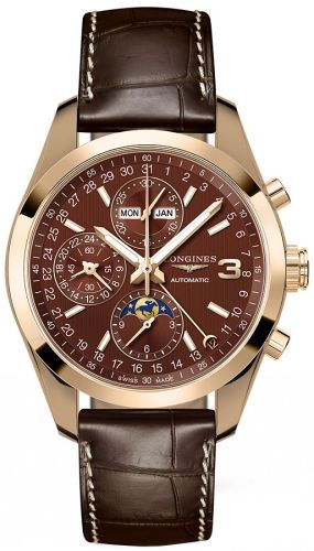 Longines Conquest Classic L2.798.8.62.3 Brown 42.00 mm Automatic