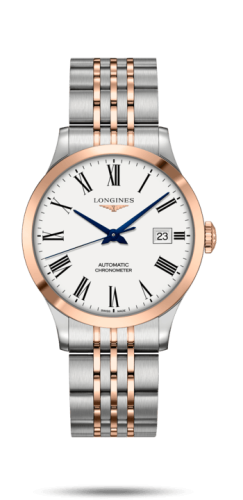 Longines Record L2.820.5.11.7 White 38.50 mm Automatic