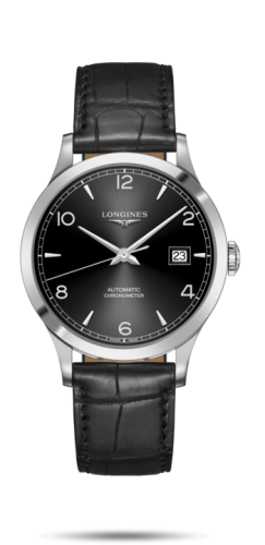 Longines Record L2.821.4.56.2 Black 40.00 mm Automatic