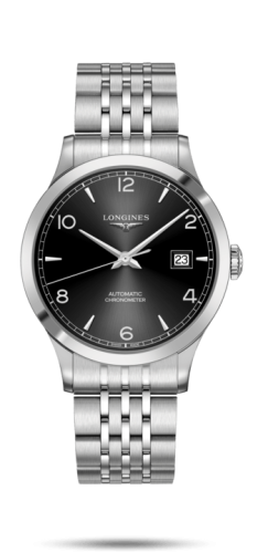Longines Record L2.821.4.56.6 Black 40.00 mm Automatic