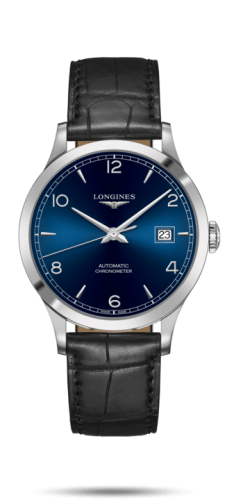 Longines Record L2.821.4.96.2 Blue 40.00 mm Automatic