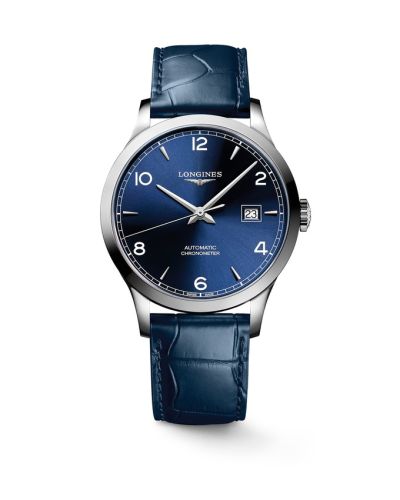 Longines Record L2.821.4.96.4 Blue 40.00 mm Automatic