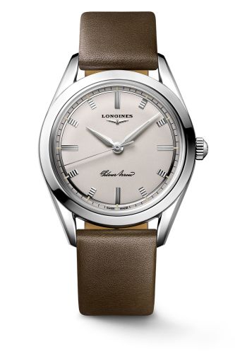 Longines Heritage L2.834.4.72.2 Silver 38.50 mm Automatic