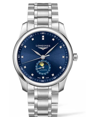 Longines Master Collection L2.909.4.97.6 Blue 40.00 mm Automatic