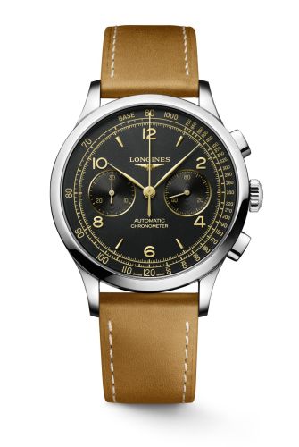 Longines Record L2.921.4.56.2 Black 40.00 mm Automatic