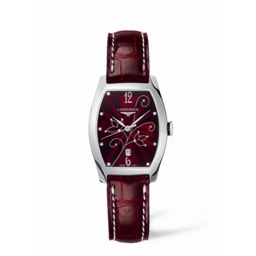 Longines Evidenza L2.142.4.99.3 Bordeaux 26.00 mm Automatic