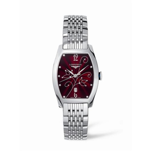 Longines Evidenza L2.142.4.99.6 Bordeaux 26.00 mm Automatic