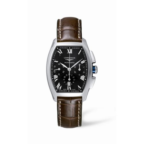 Longines Evidenza L2.156.4.51.2 Black 30.50 mm Automatic