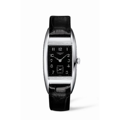 Longines Heritage L2.501.4.53.4 Black 24.60 mm Quartz