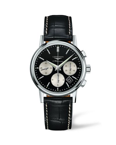 Longines Heritage L2.733.4.92.0 Black 39.00 mm Automatic