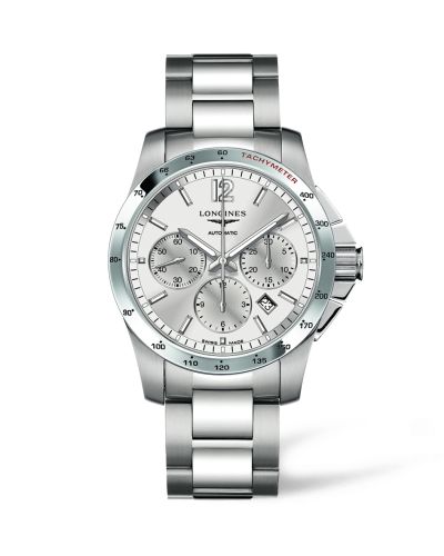 Longines Conquest L2.743.4.76.6 Silver 41.00 mm Automatic