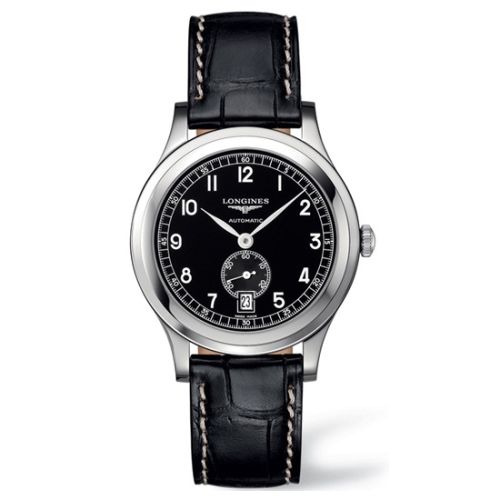 Longines Heritage L2.767.4.53.2 Black 38.50 mm Automatic