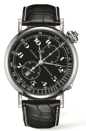 Longines Heritage L2.779.4.53.0 Black 49.00 mm Automatic