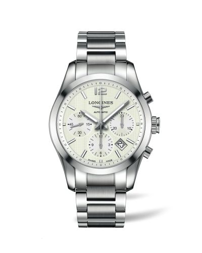 Longines Conquest Classic L2.786.4.76.6 Silver 41.00 mm Automatic