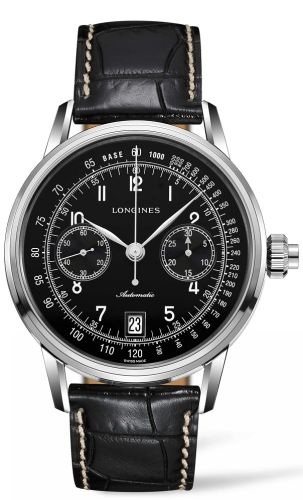 Longines Heritage L2.800.4.53.0 Black 41.00 mm Automatic