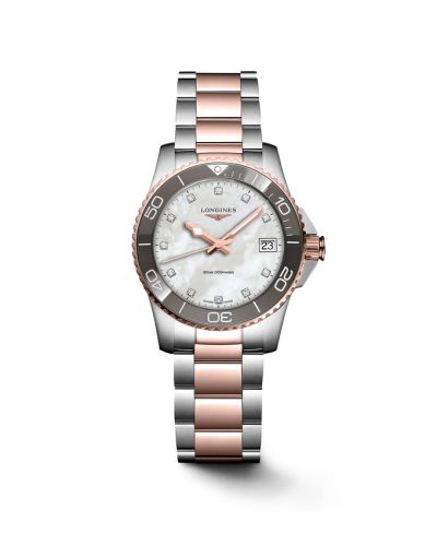 Longines HydroConquest L3.370.3.89.6 White 32.00 mm Quartz