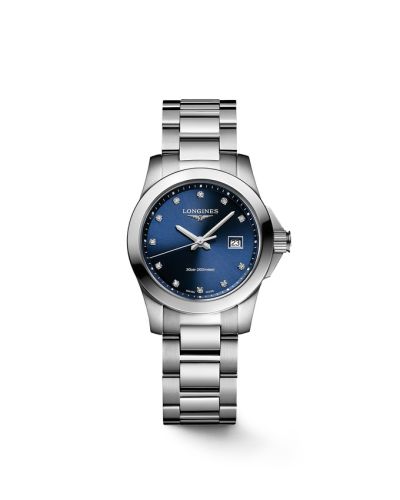 Longines Conquest L3.376.4.97.6 Blue 29.50 mm Quartz