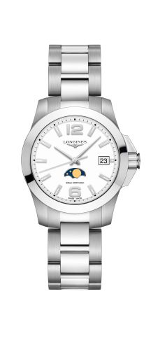Longines Conquest L3.381.4.16.6 White 34.00 mm Quartz