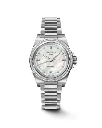 Longines Conquest L3.430.0.87.6 White 34.00 mm Automatic