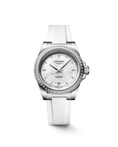Longines Conquest L3.430.0.87.9 White 34.00 mm Automatic