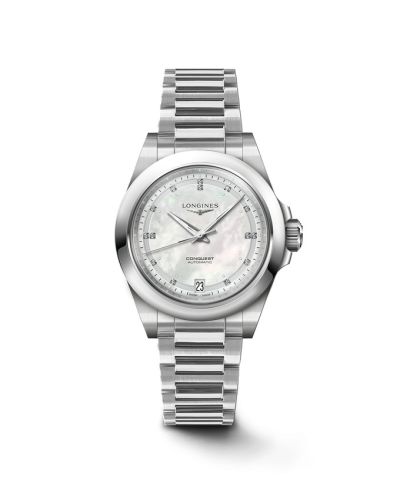 Longines Conquest L3.430.4.87.6 White 34.00 mm Automatic