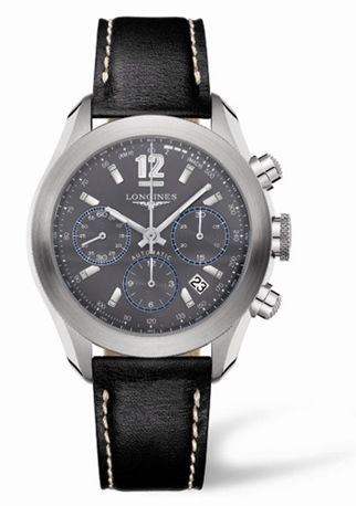 Longines GrandeVitesse L3.635.4.06.2 Grey 42.00 mm Automatic