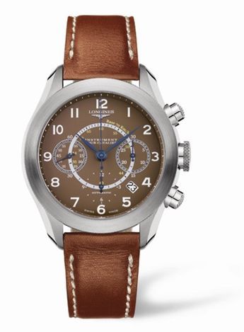 Longines GrandeVitesse L3.635.4.93.2 Brown 42.00 mm Automatic