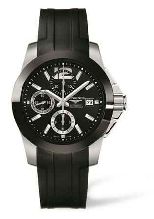 Longines Conquest L3.661.4.56.2 Black 41.00 mm Automatic