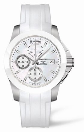 Longines Conquest L3.661.4.86.2 White 41.00 mm Automatic