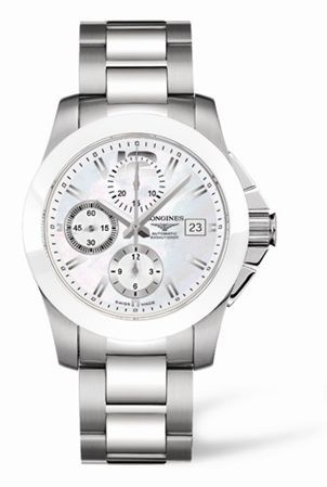 Longines Conquest L3.661.4.86.6 White 41.00 mm Automatic