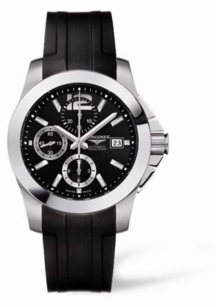 Longines Conquest L3.662.4.56.2 Black 41.00 mm Automatic