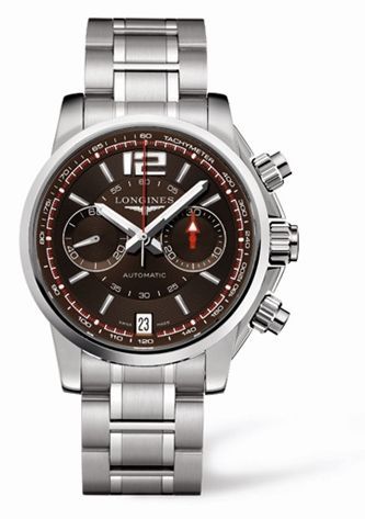 Longines Admiral L3.666.4.66.6 Brown 42.00 mm Automatic