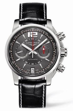 Longines Admiral L3.666.4.79.2 Grey 42.00 mm Automatic