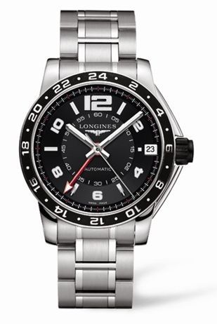 Longines Admiral L3.668.4.56.6 Black 42.00 mm Automatic